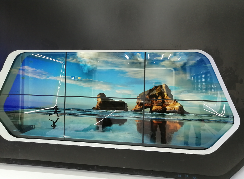 2x3透明液晶拼接屏-鄭州資源及垃圾分類教育基地