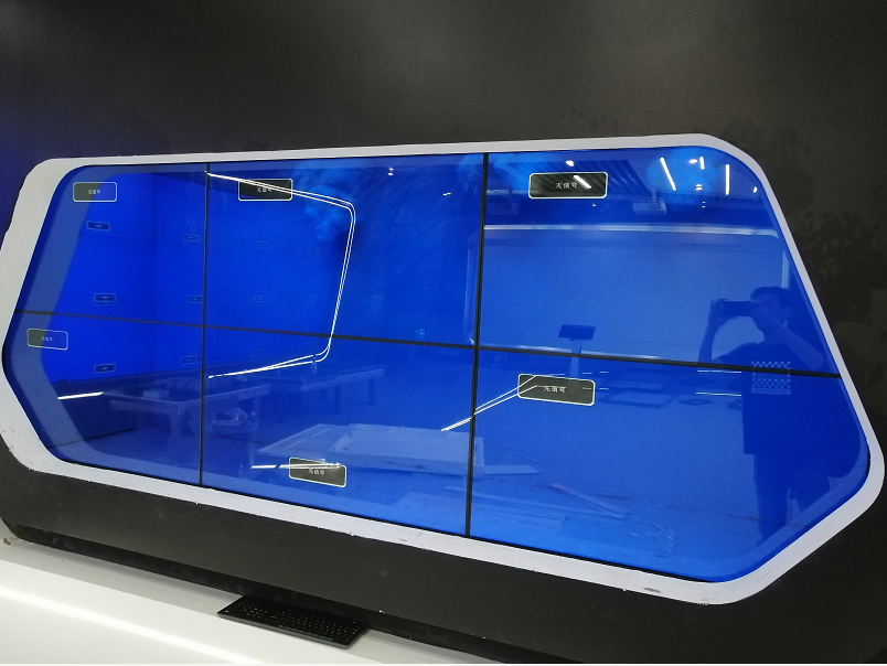 46寸2X3透明液晶拼接顯示屏