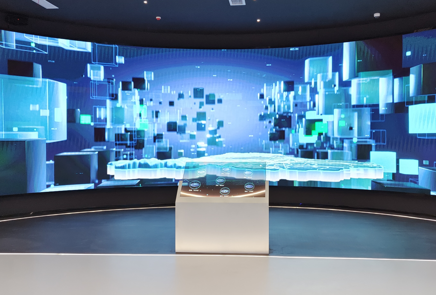 55寸講臺式透明oled?