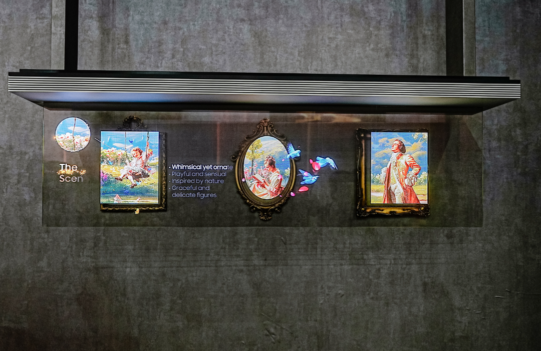 三星透明MicroLED