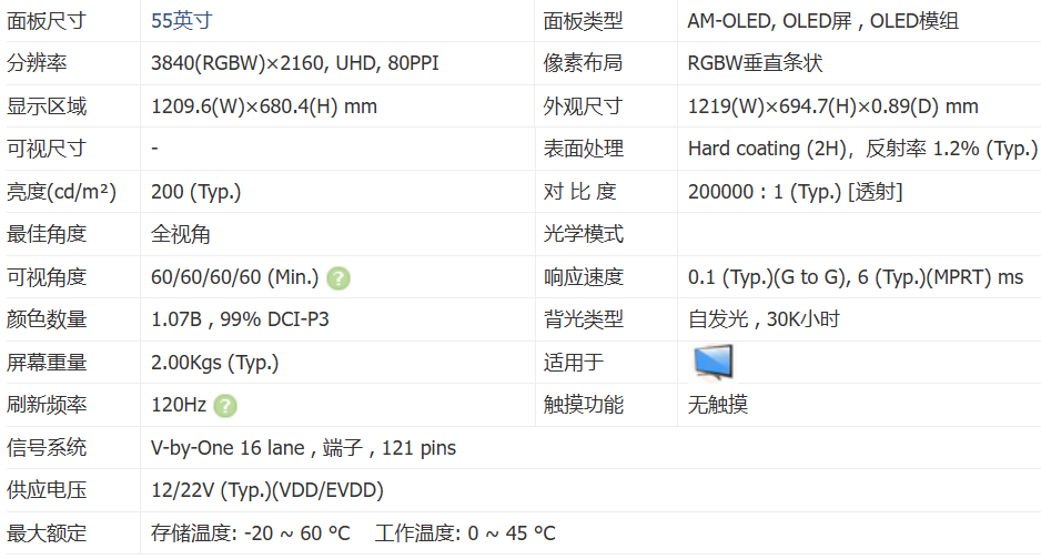 55寸oled曲面屏參數(shù).png